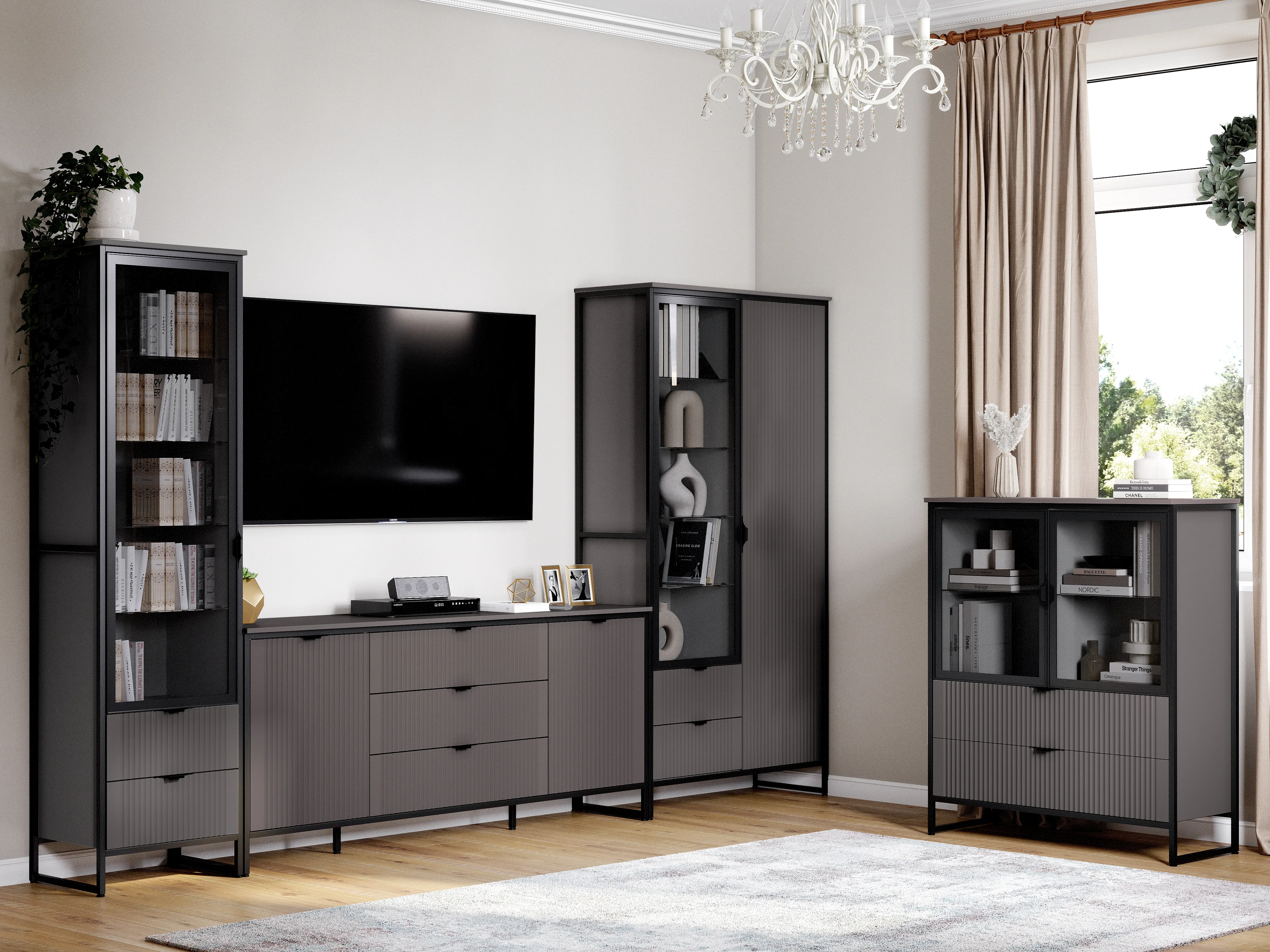 Модульная гостиная "Нора" композиция #2