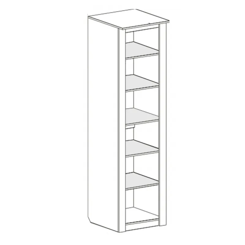 Шкаф однодверный "Элана" спальня Дуб сонома